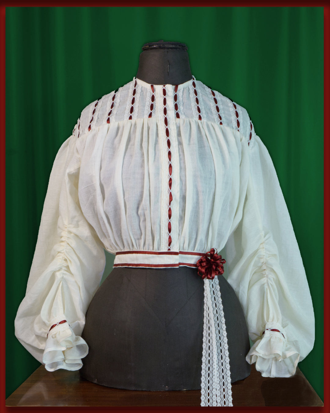 1860 Victorian Style Blouse LUCE - Digital PDF Pattern & Sewing Tutorial