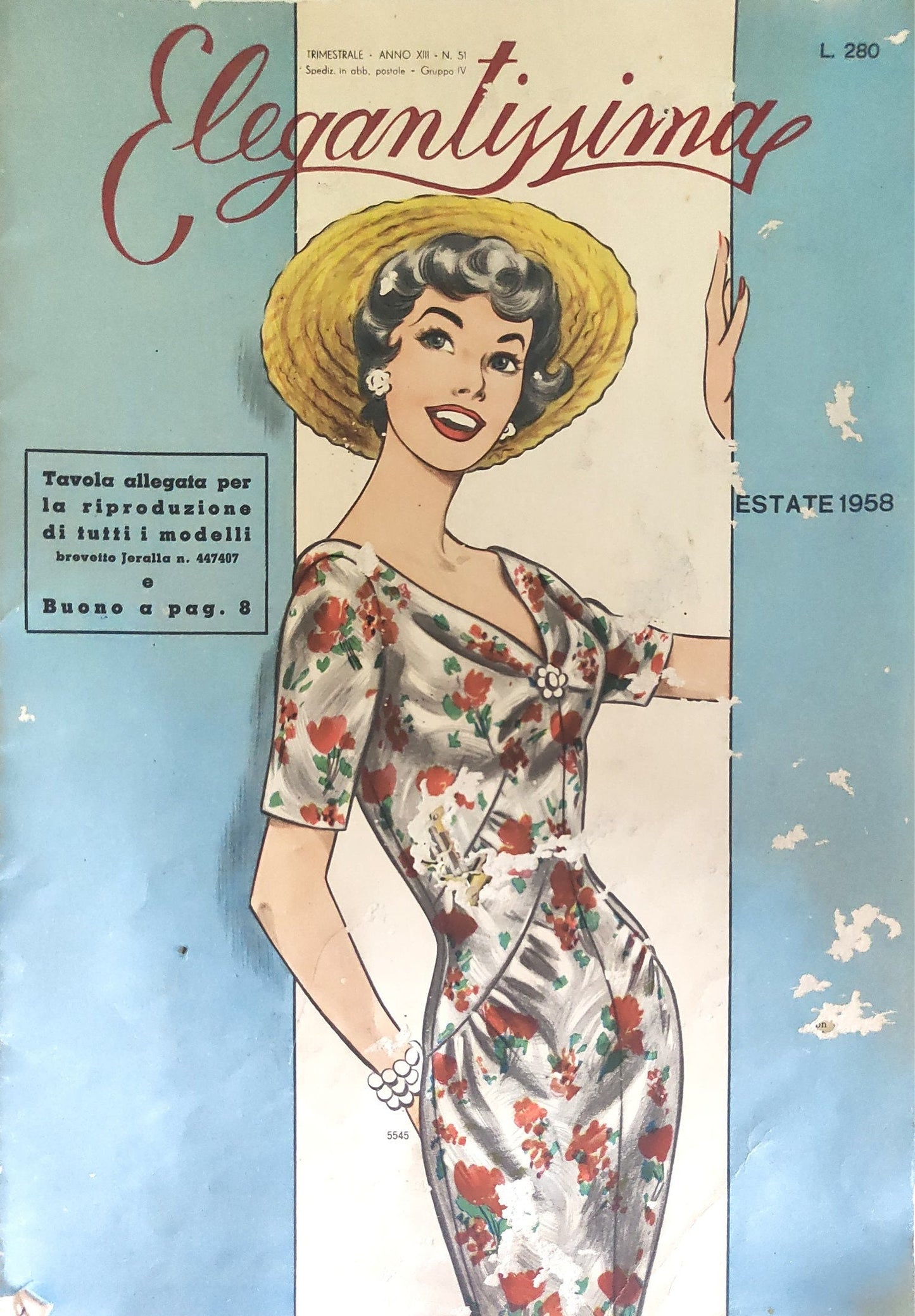 BUNDLE PDF Italian Fashion 3 Magazines Elegantissima 1955 1958 | Digital Plates in Italian and French |