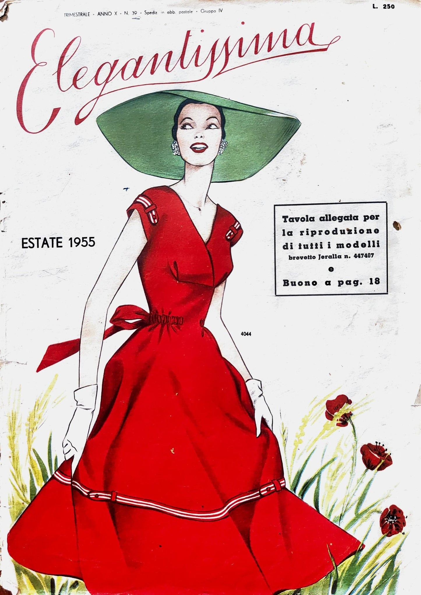 BUNDLE PDF Italian Fashion 3 Magazines Elegantissima 1955 1958 | Digital Plates in Italian and French |