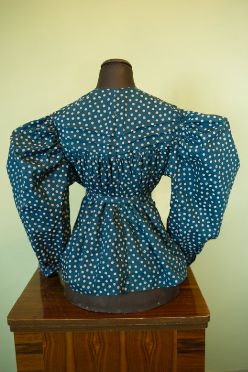GARDENIA - Victorian Shirtwaist Pattern - 1897 Sewing Tutorial with Bias Yoke & Tucks - Digital PDF