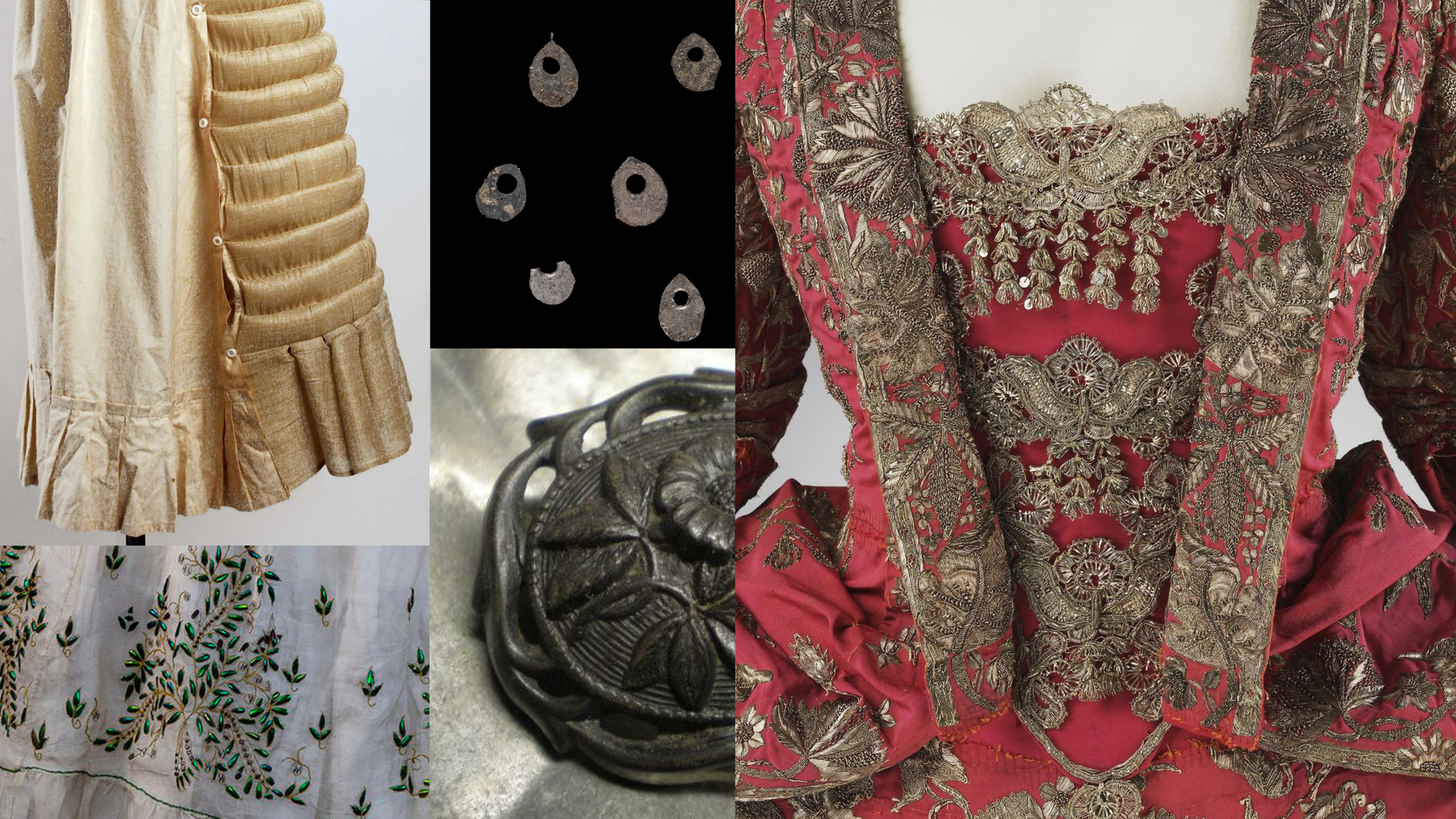 Forgotten Historical Fashion Materials: Casein, Metal Sequins