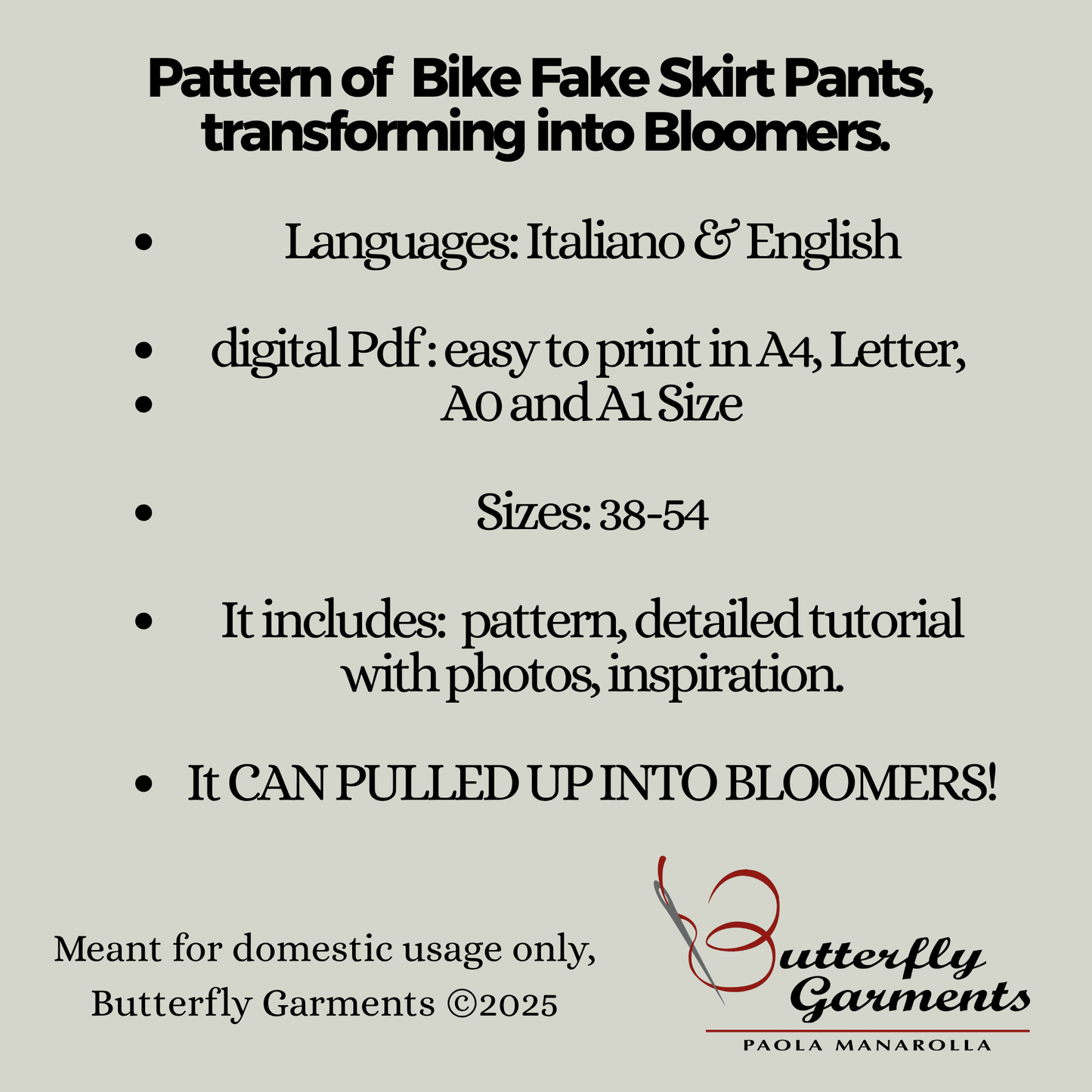 1890 Style Jacket & Skirt Bundle KUMA - Digital PDF Pattern & Sewing Tutorial