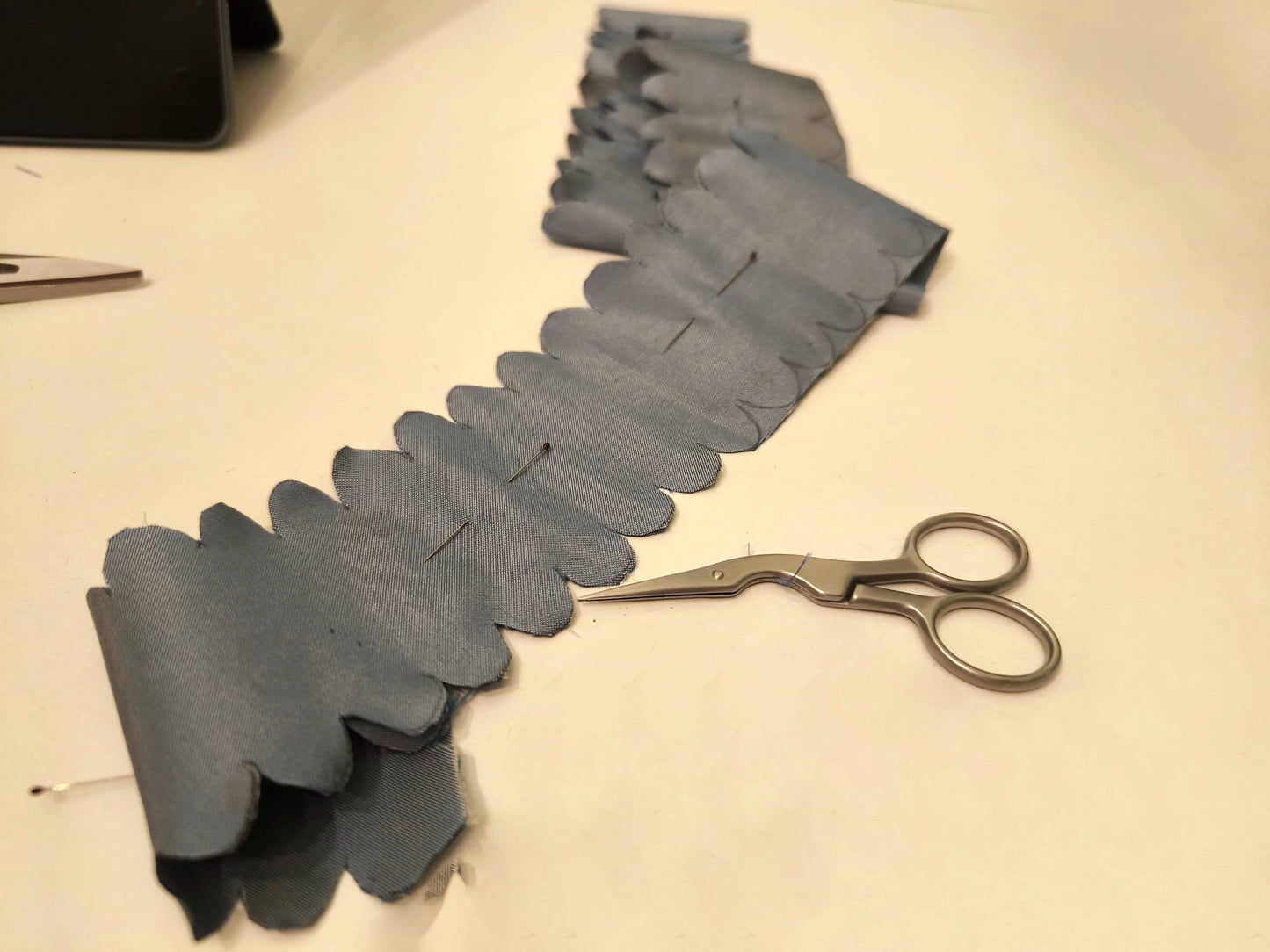 FREE Round SCALLOPS TEMPLATE - Digital PDF Pattern