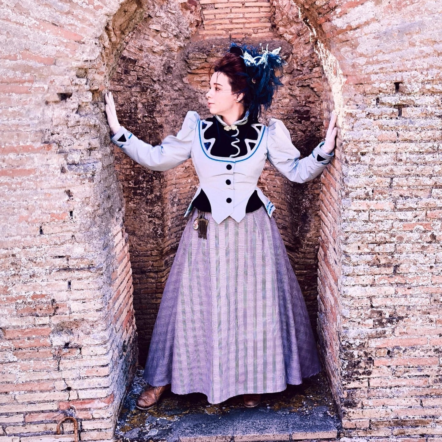 MINT Victorian Jacket Pattern - 1890s Style with Gussets & Double Front Closure