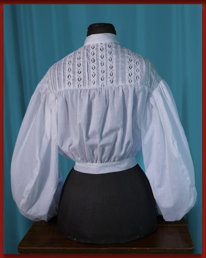 1860 Victorian Style Blouse LUCE - Digital PDF Pattern & Sewing Tutorial