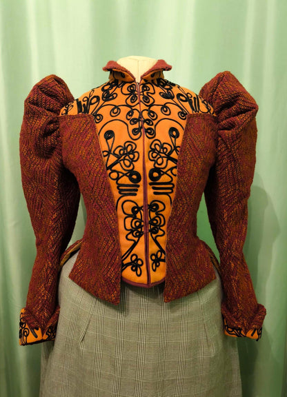 1892 Victorian Style Jacket SYLVA - Digital PDF Pattern & Sewing Tutorial