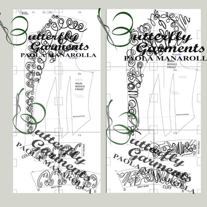 1892 Victorian Style Jacket SYLVA - Digital PDF Pattern & Sewing Tutorial