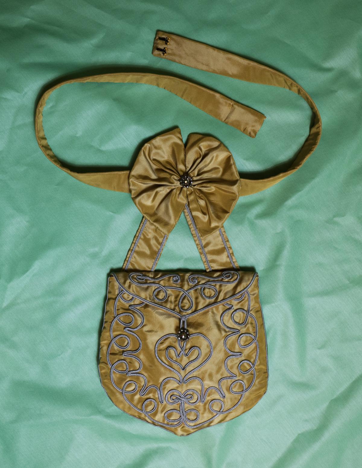 1860 Victorian Style Bag CHARLOTTE - Digital PDF Pattern & Sewing Tutorial