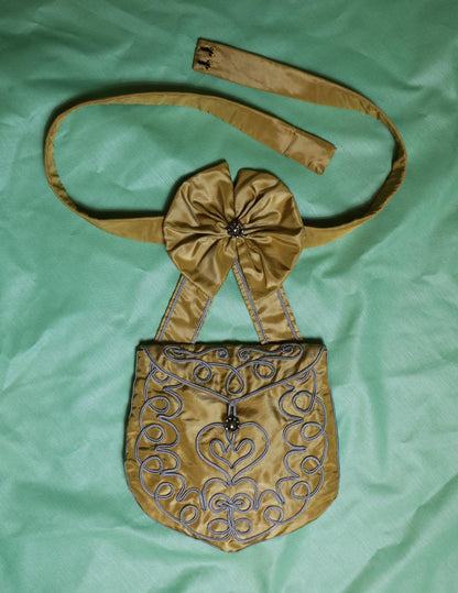 1860 Victorian Style Bag CHARLOTTE - Digital PDF Pattern & Sewing Tutorial