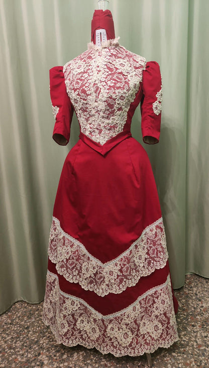 1890 Victorian Style Attire RUBINO - Digital PDF Pattern & Sewing Tutorial