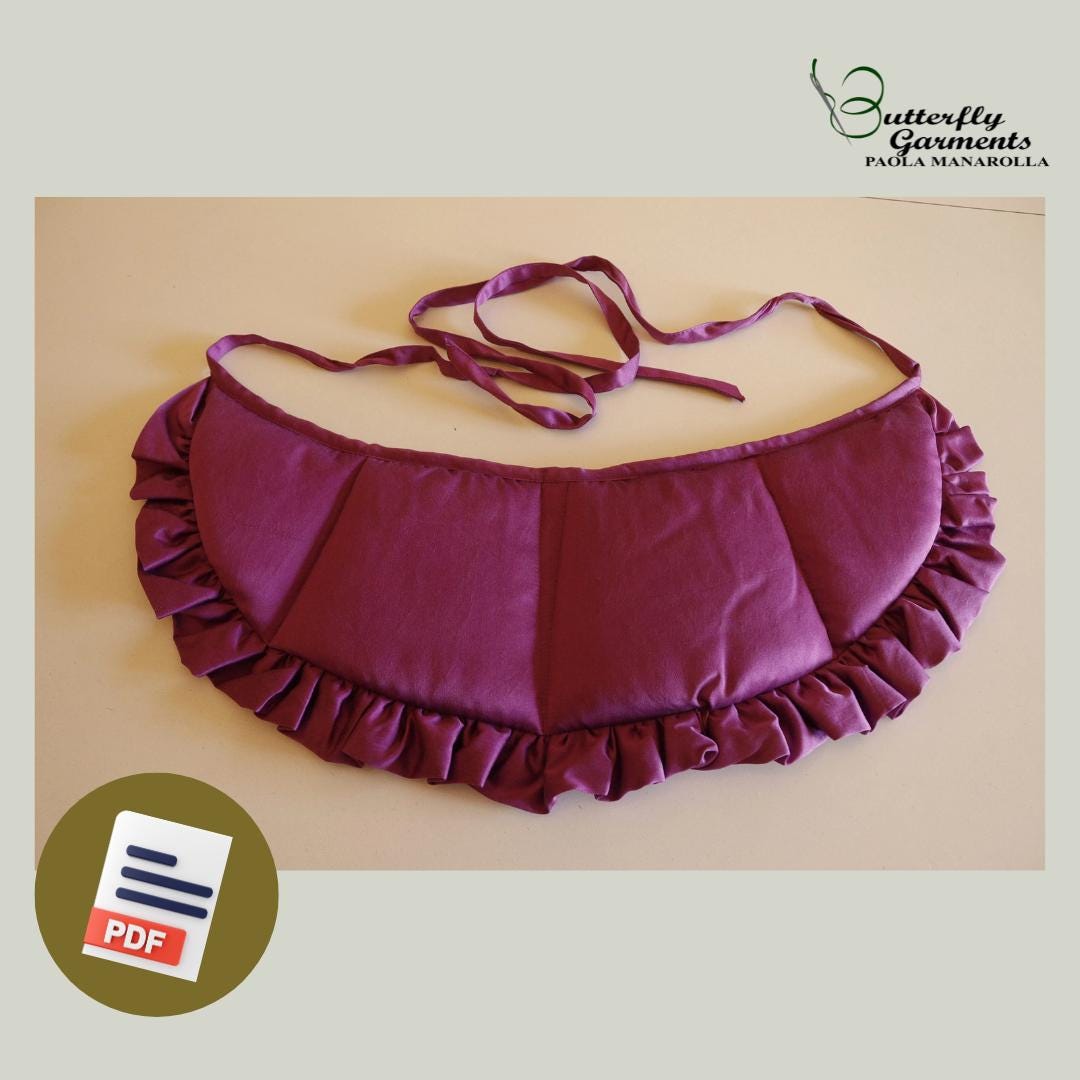 Late Victorian Style Hip Pads LORY - Digital PDF Pattern & Sewing Tutorial